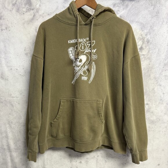 In4mation Hoodie Sweatshirt Mens XL Green Streetwear - Picture 1 of 16